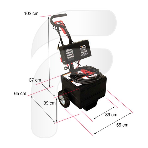 ARRANCADOR CLORE JNC4001 12/24V 2X65 AH